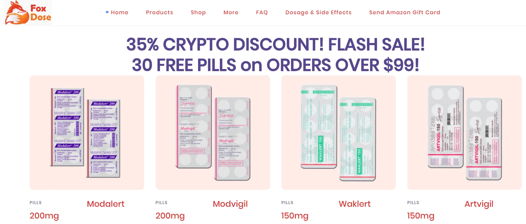 Ordering Drugs at FoxDose with BTC - Modafinil.org Ordering Drugs at FoxDose with BTC